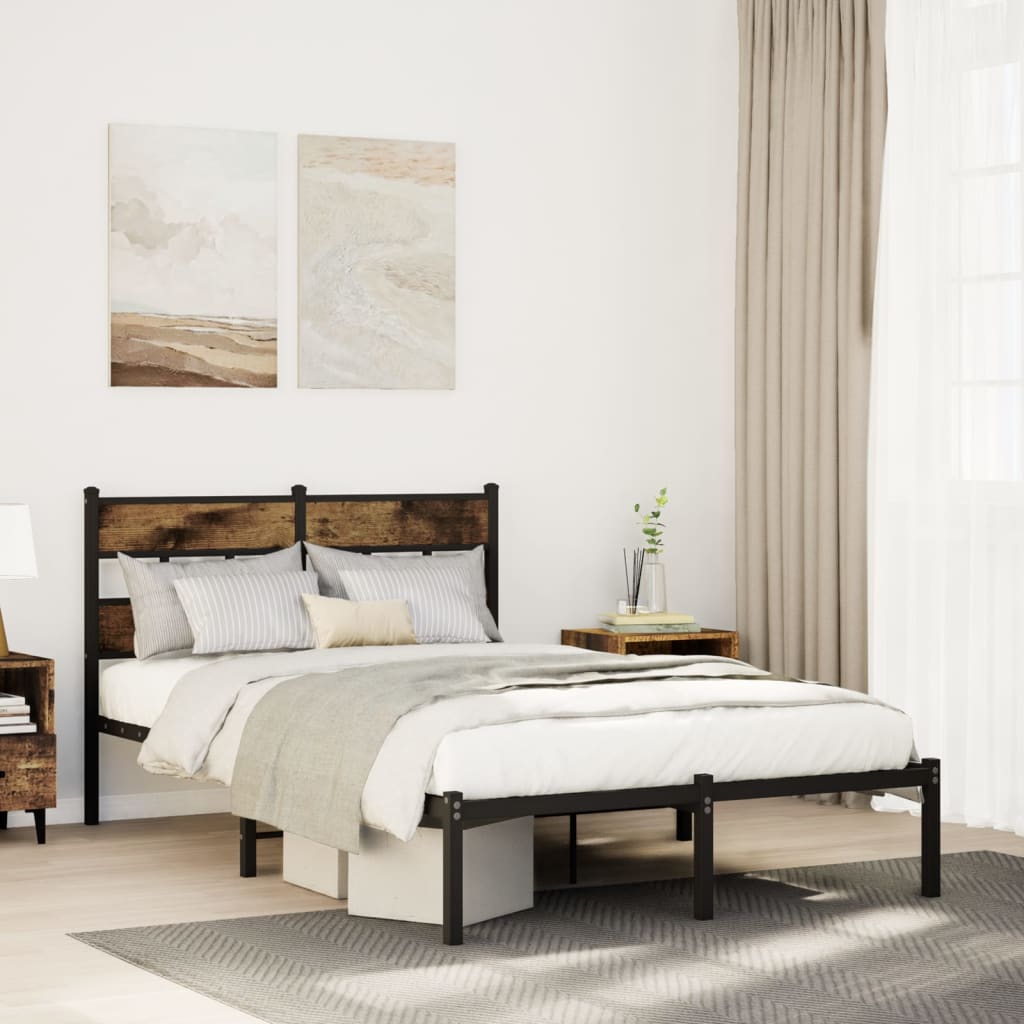 Cadre De Lit En Métal Sans Matelas