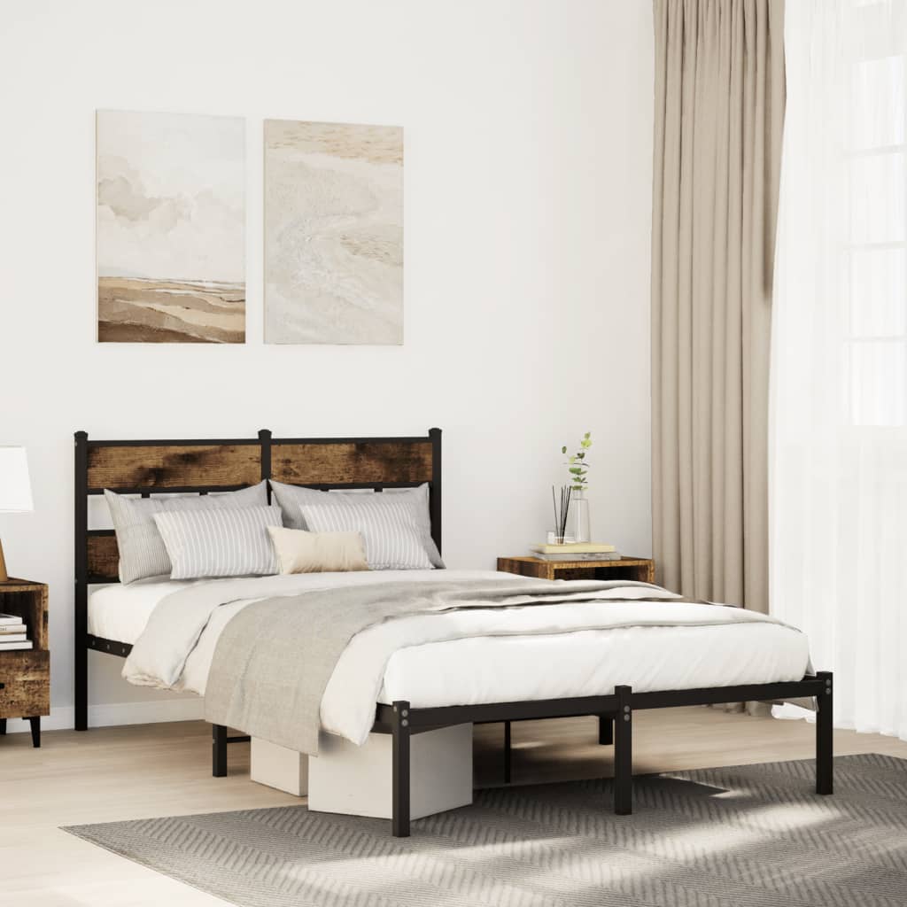 Cadre De Lit En Métal Sans Matelas