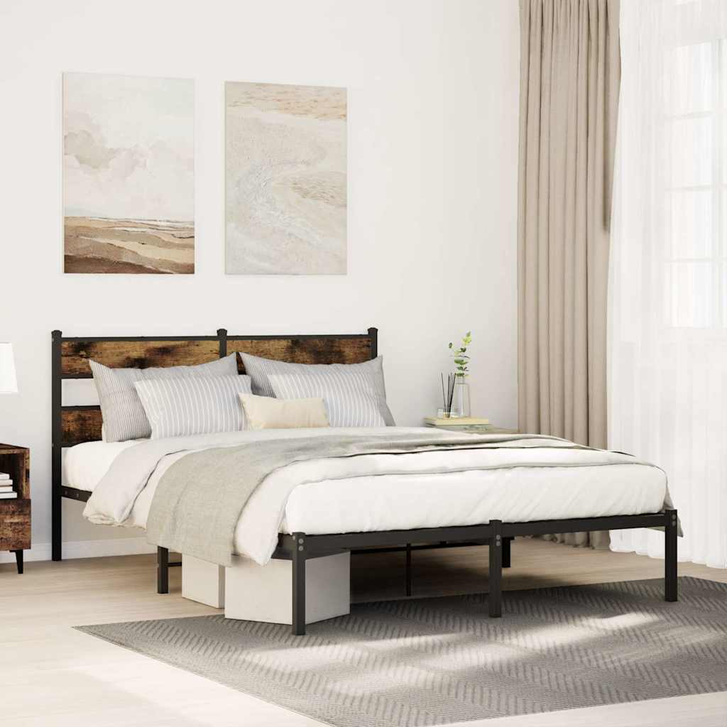 Cadre De Lit En Métal Sans Matelas