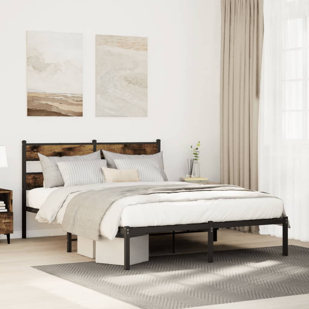 Cadre De Lit En Métal Sans Matelas