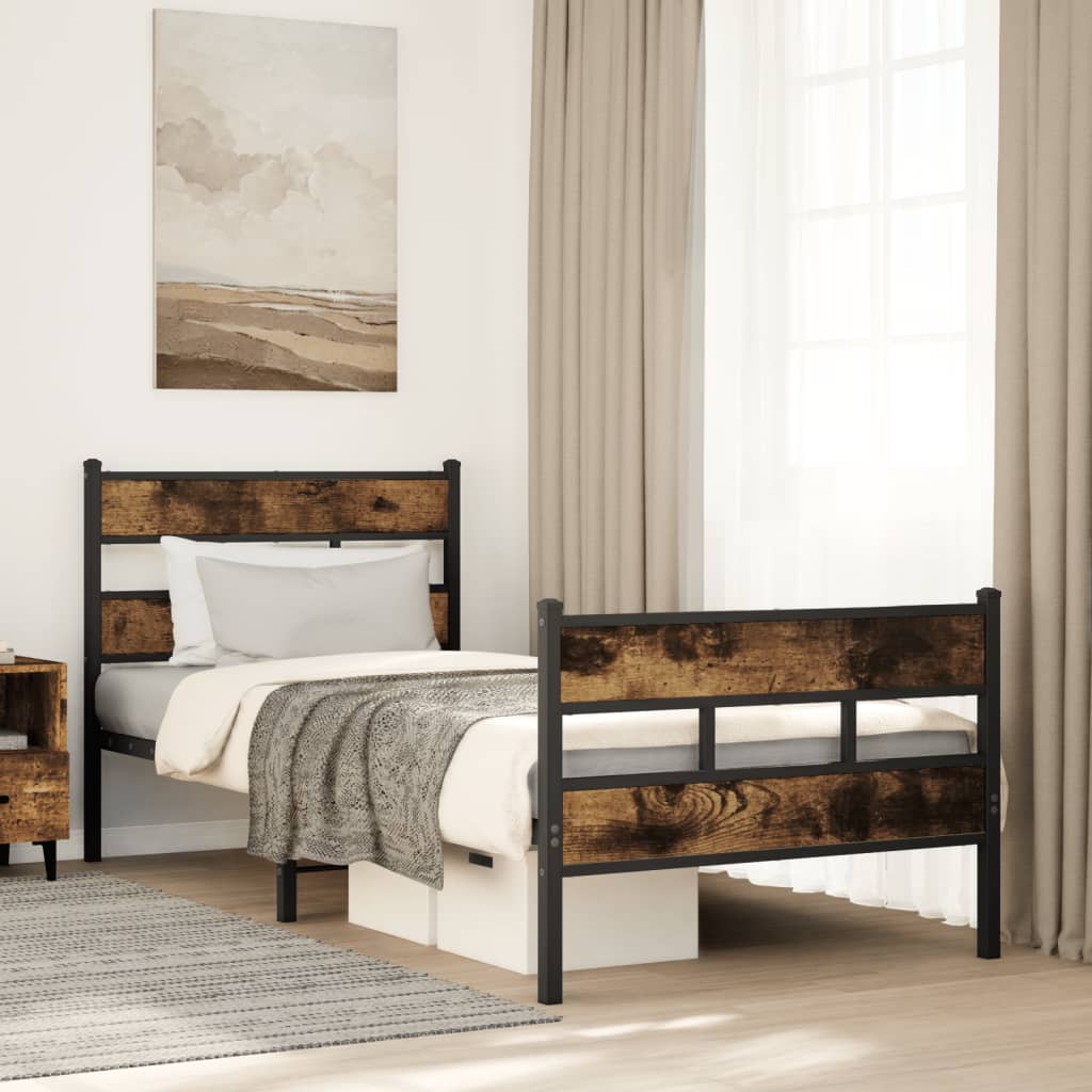 Cadre De Lit En Métal Sans Matelas