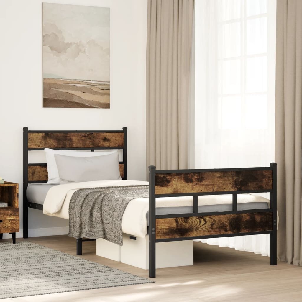Cadre De Lit En Métal Sans Matelas