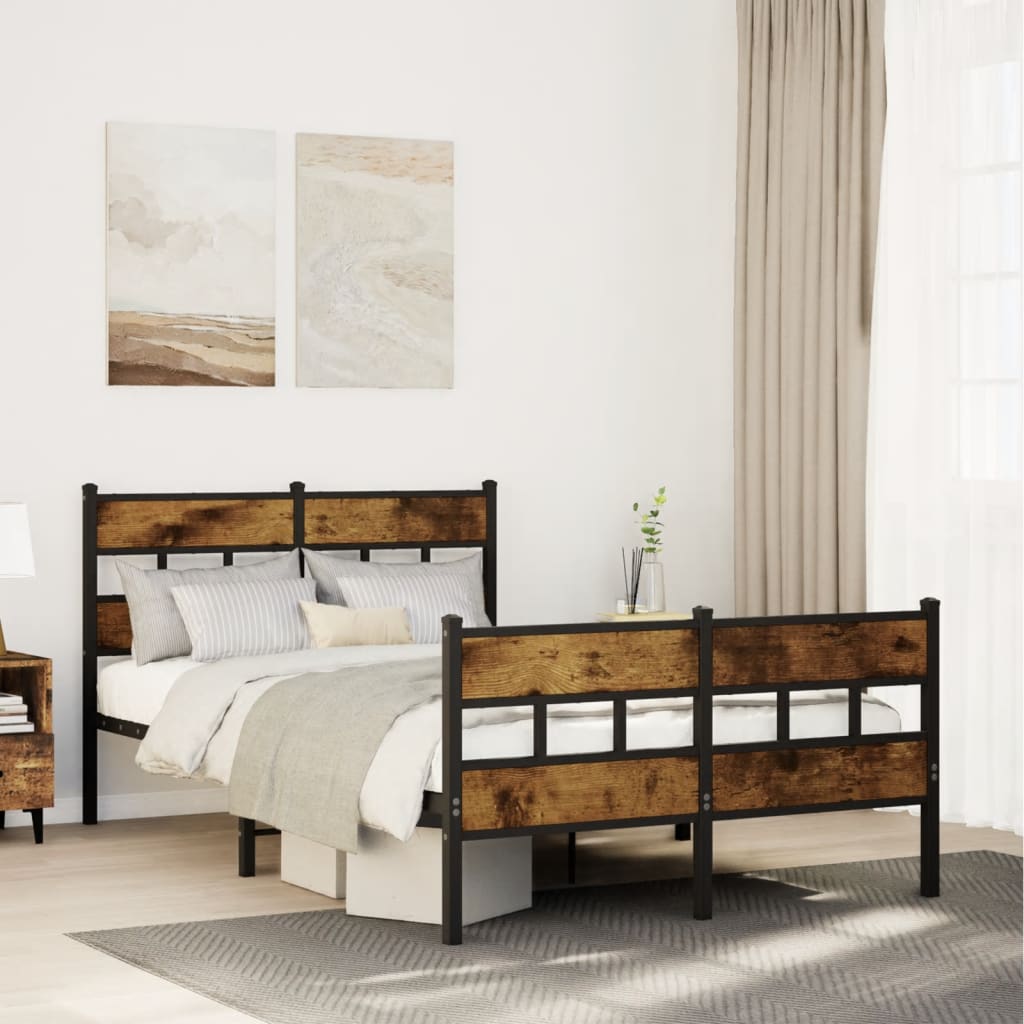 Cadre De Lit En Métal Sans Matelas