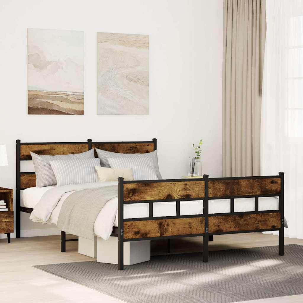Cadre De Lit En Métal Sans Matelas
