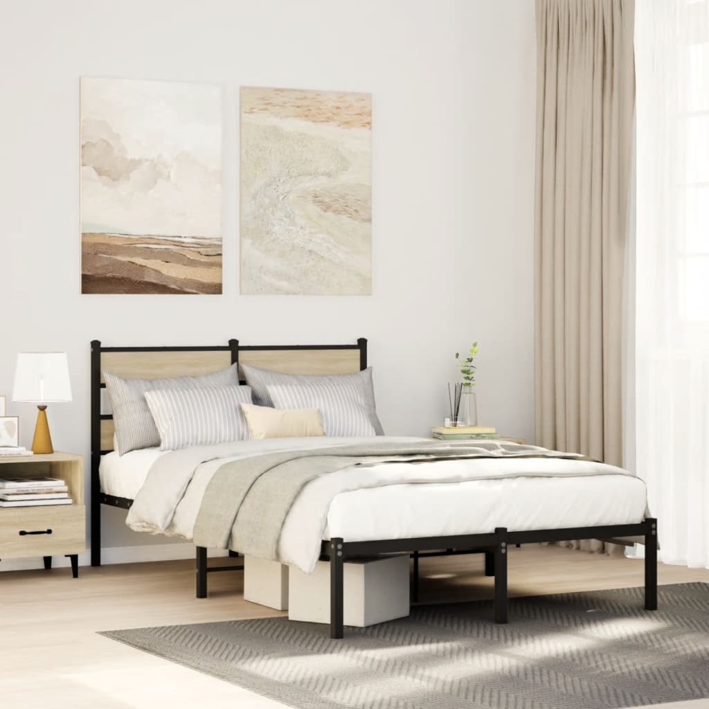 Cadre De Lit En Métal Sans Matelas