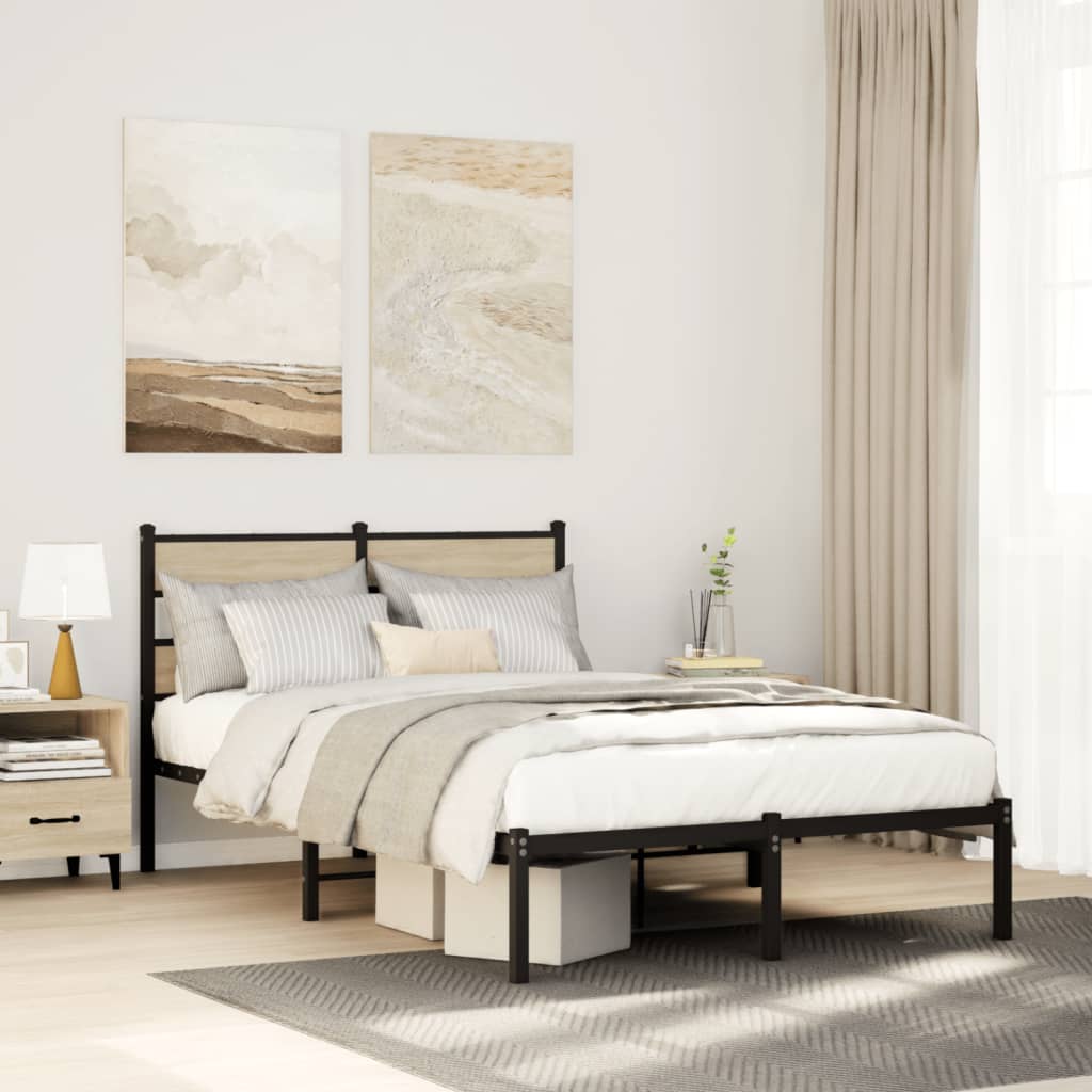 Cadre De Lit En Métal Sans Matelas