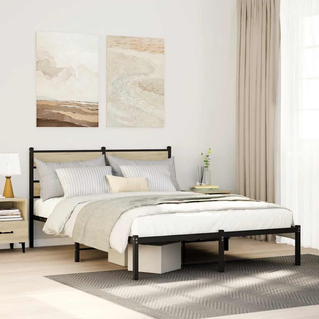 Cadre De Lit En Métal Sans Matelas
