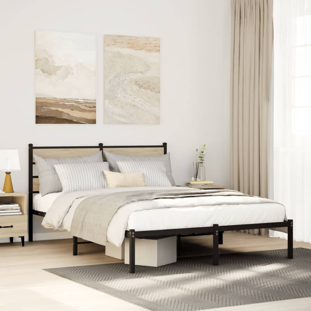 Cadre De Lit En Métal Sans Matelas