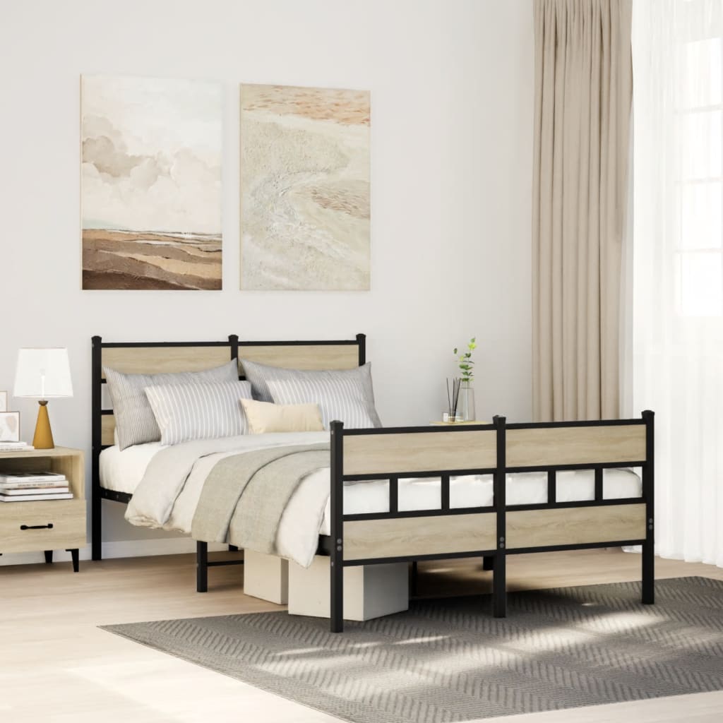 Cadre De Lit En Métal Sans Matelas