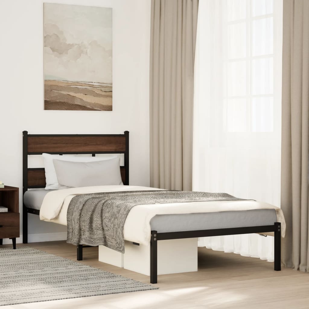 Cadre De Lit En Métal Sans Matelas