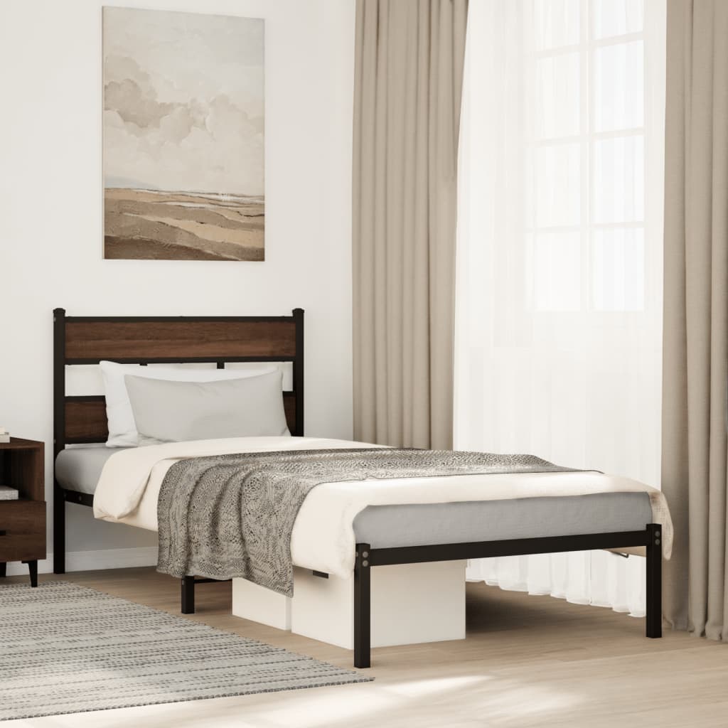 Cadre De Lit En Métal Sans Matelas