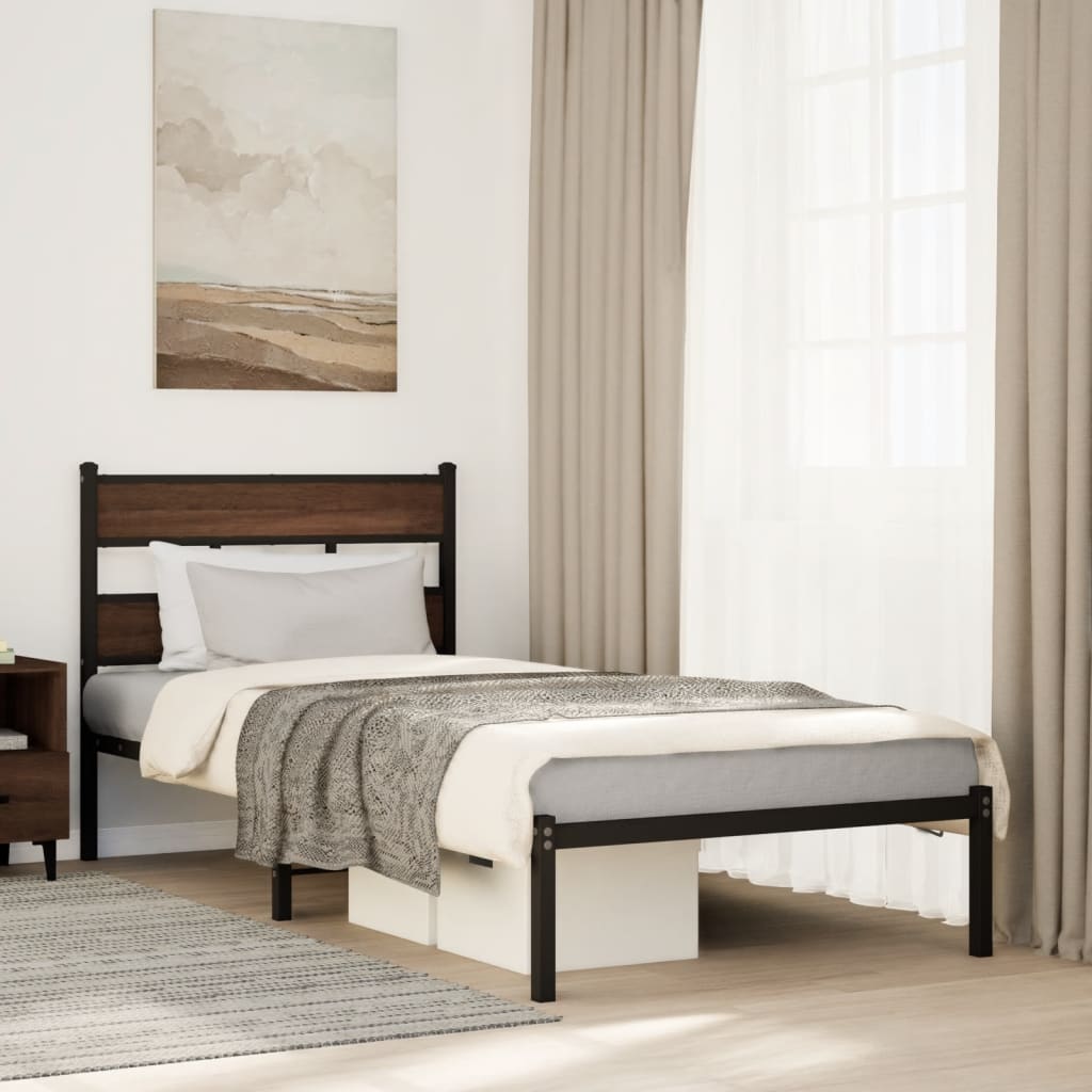 Cadre De Lit En Métal Sans Matelas