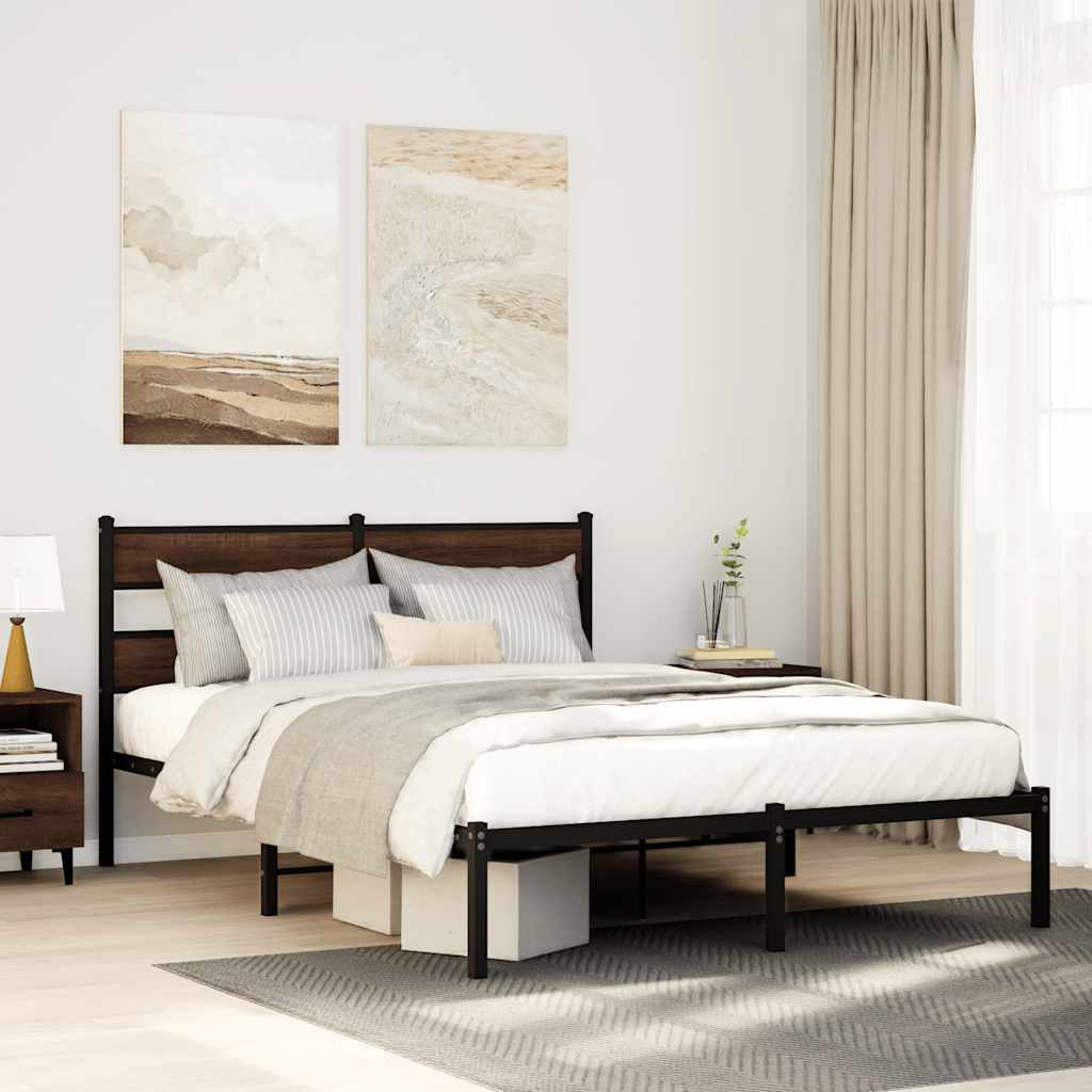 Cadre De Lit En Métal Sans Matelas