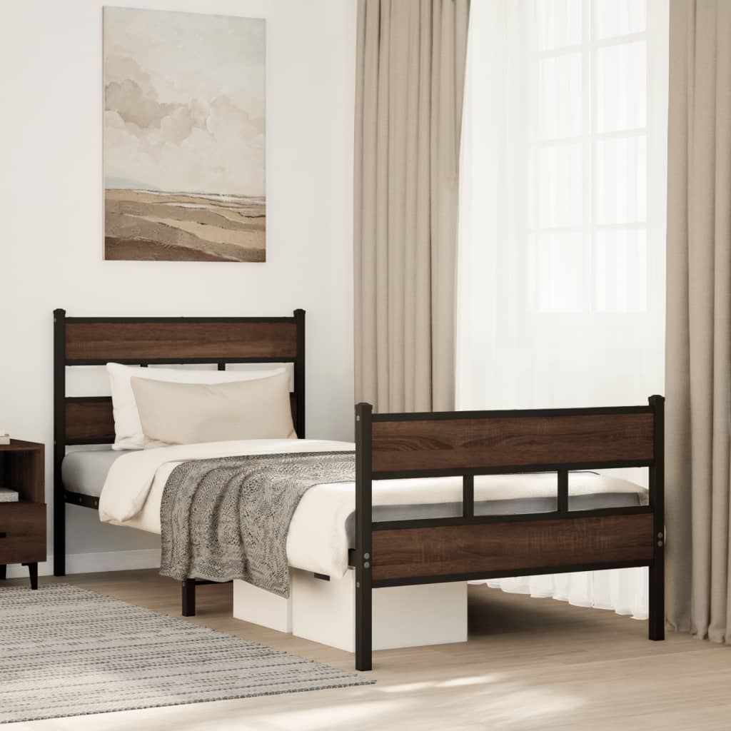 Cadre De Lit En Métal Sans Matelas