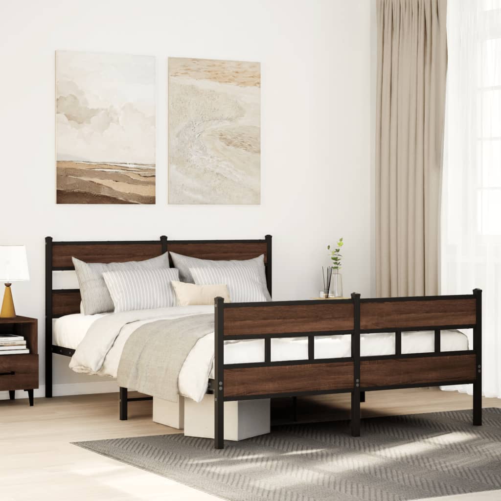 Cadre De Lit En Métal Sans Matelas