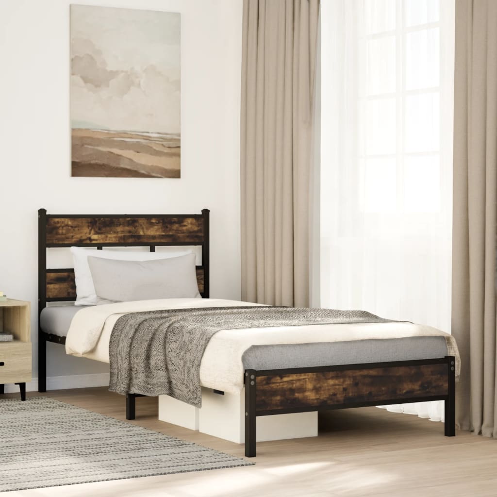 Cadre De Lit En Métal Sans Matelas