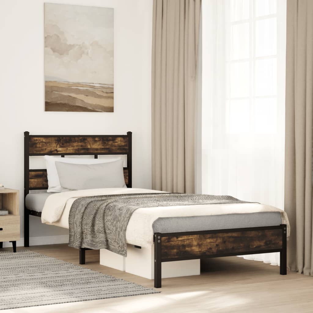 Cadre De Lit En Métal Sans Matelas