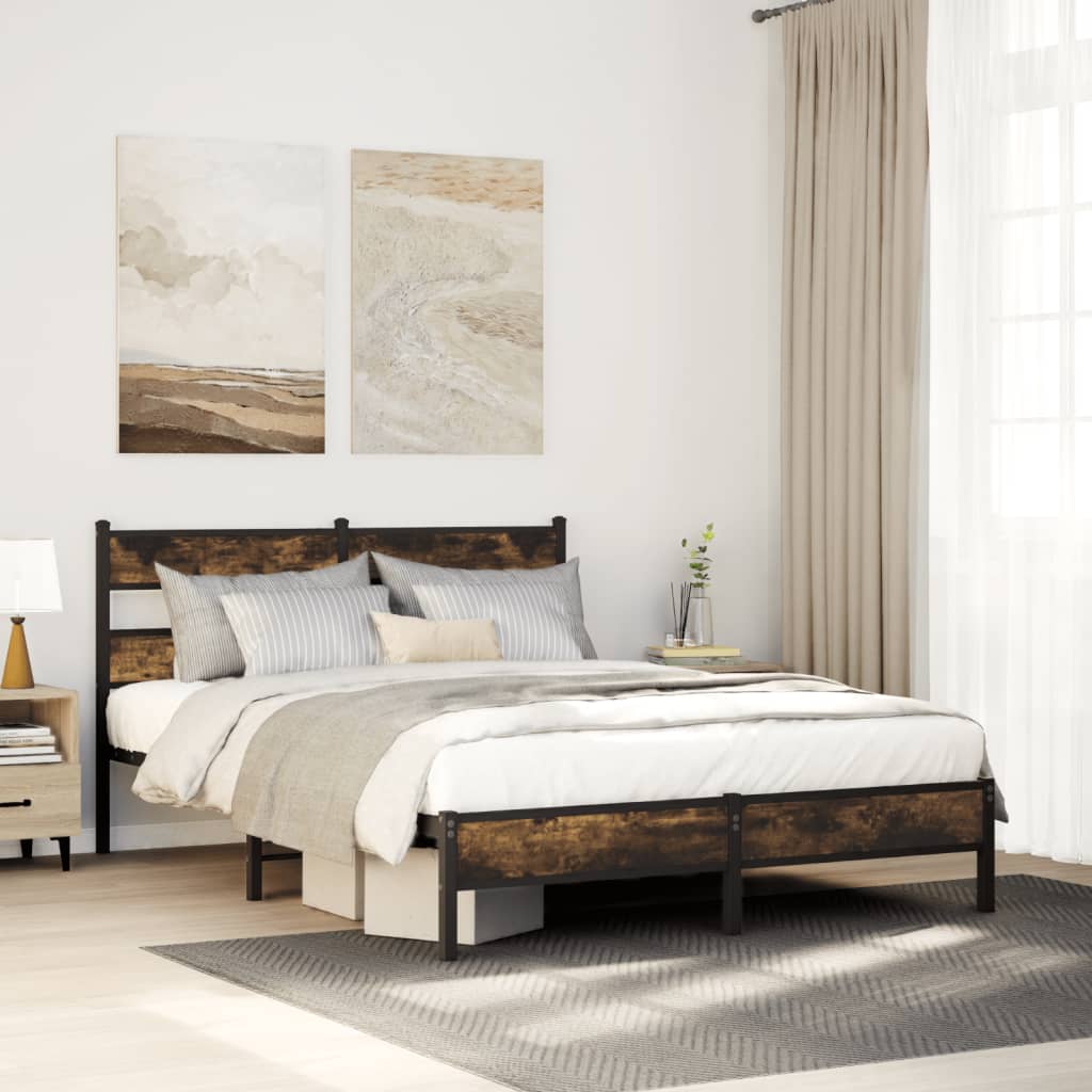 Cadre De Lit En Métal Sans Matelas