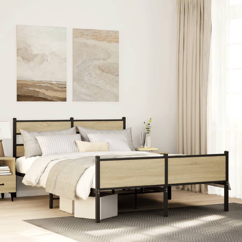 Cadre De Lit En Métal Sans Matelas
