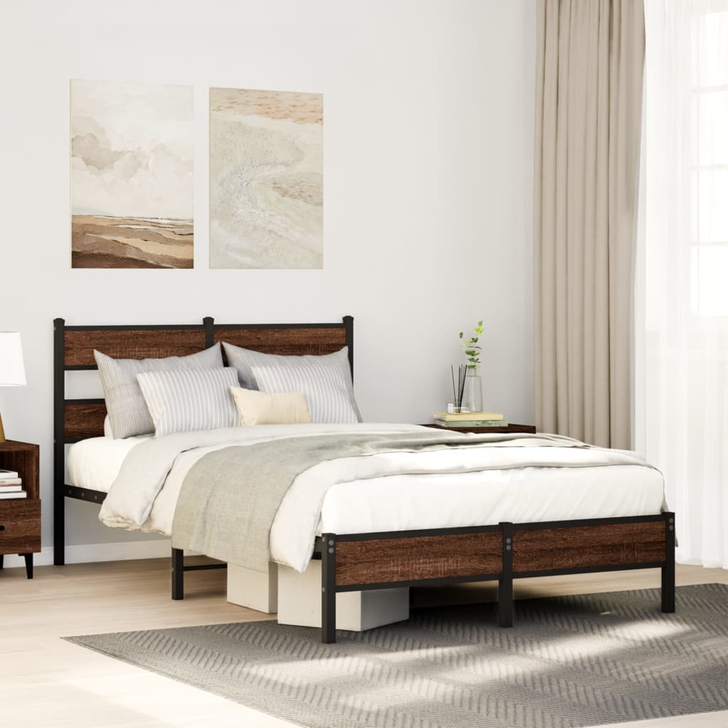 Cadre De Lit En Métal Sans Matelas