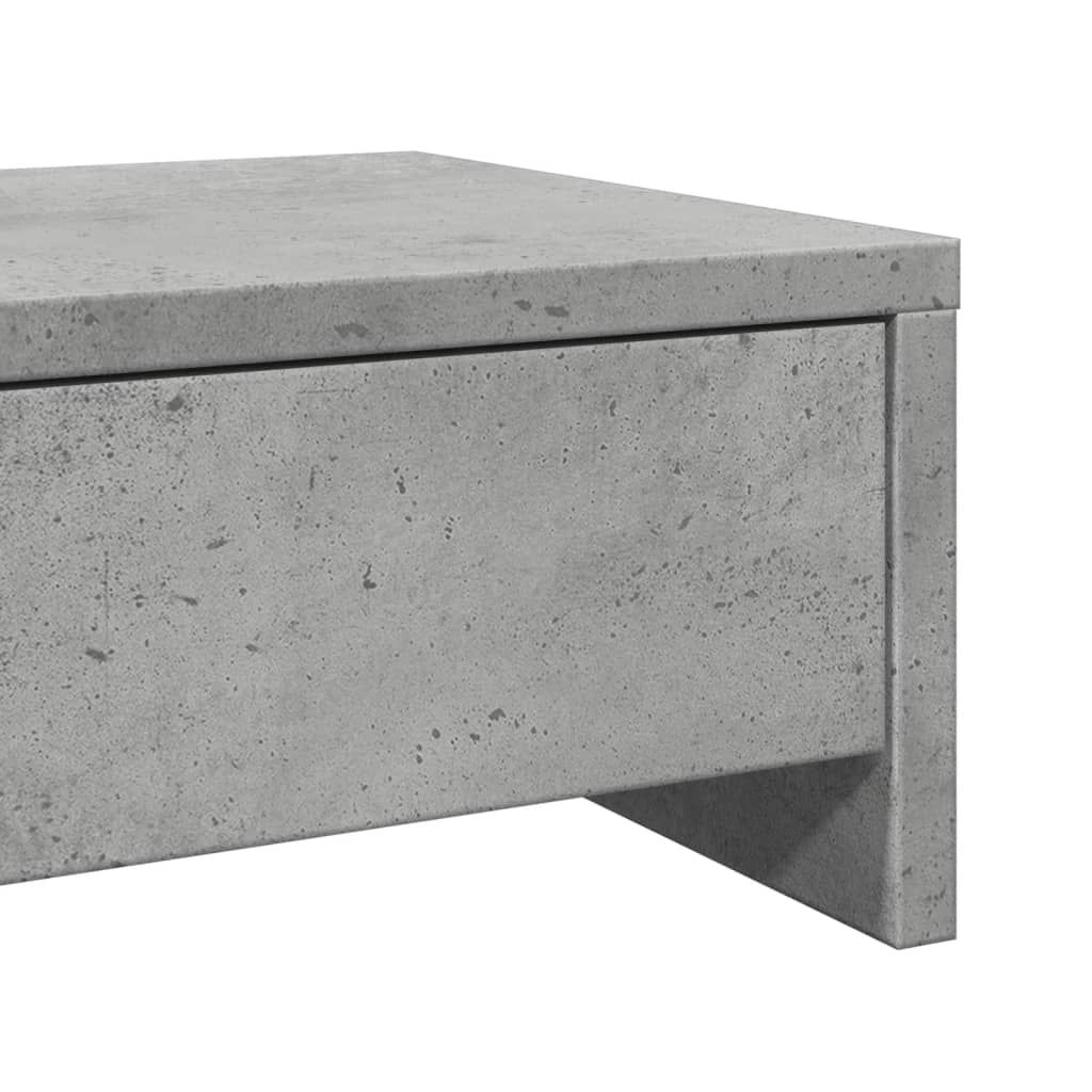 Support De Moniteur Avec Tiroirs Bois D'ingénierie