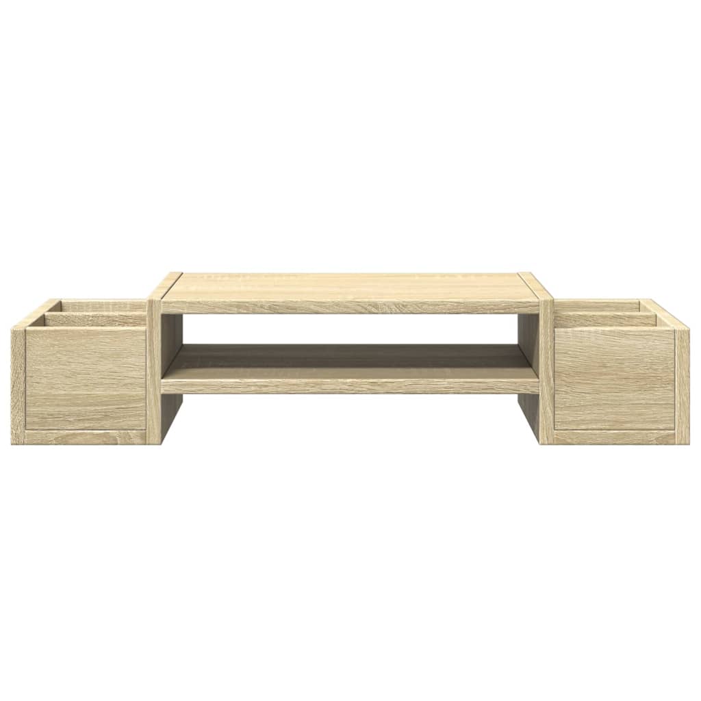 Support De Moniteur Et Rangement Bois D'ingénierie
