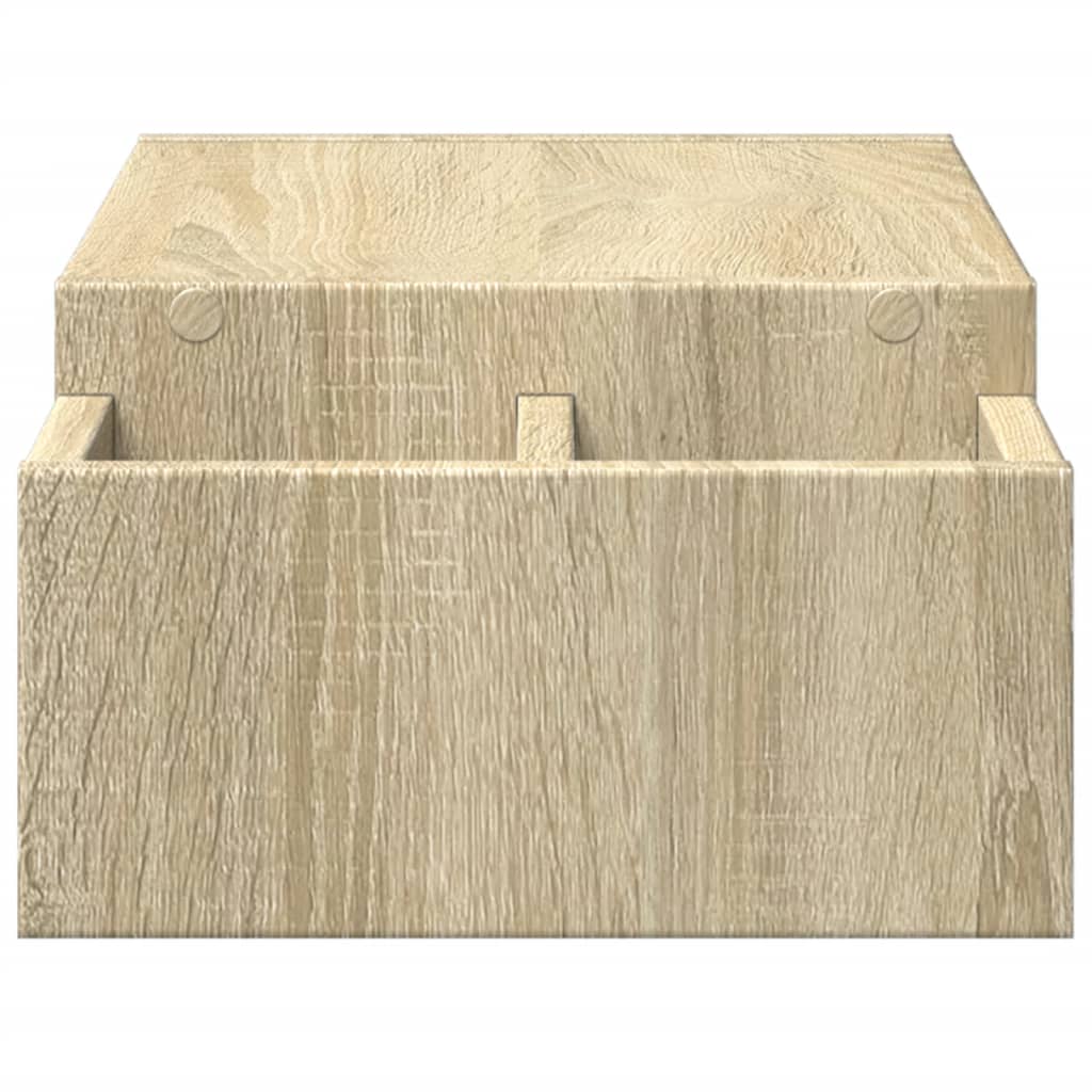 Support De Moniteur Et Rangement Bois D'ingénierie