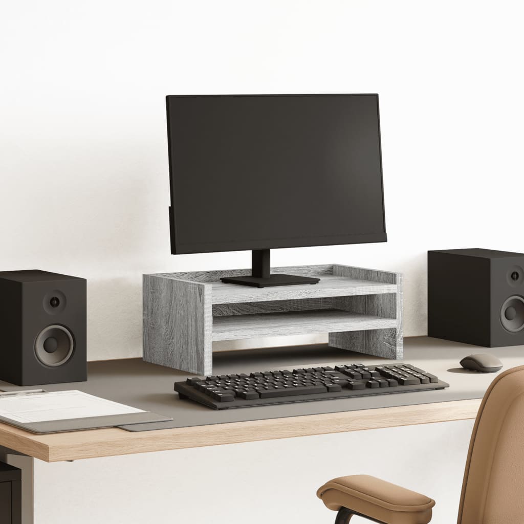 Support De Moniteur Bois D'ingénierie
