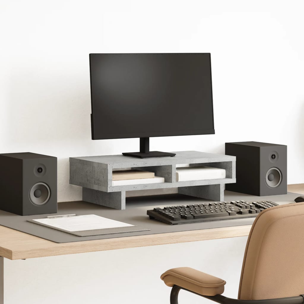 Support De Moniteur Bois D'ingénierie