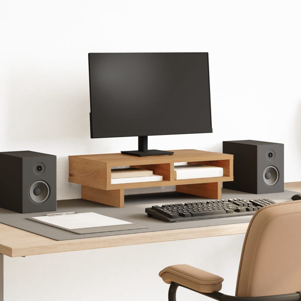 Support De Moniteur Bois D'ingénierie