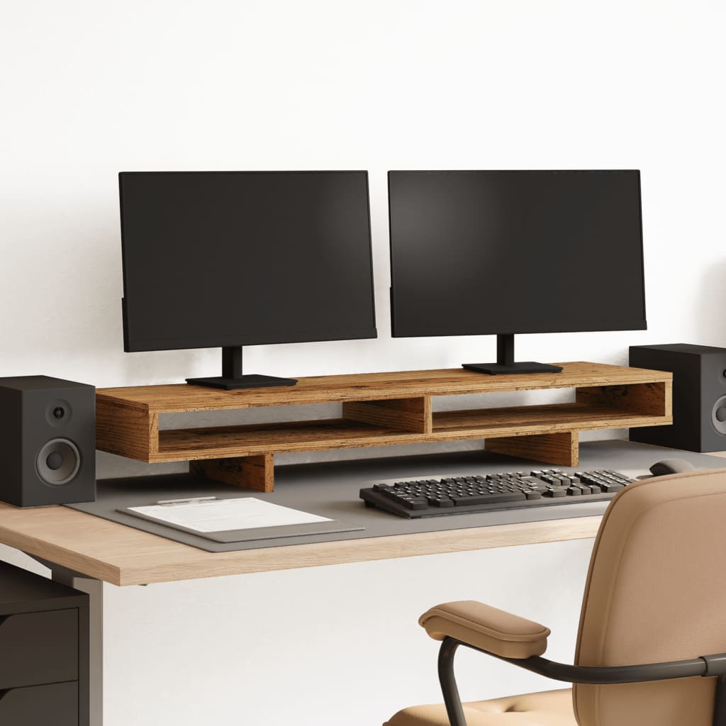 Support De Moniteur Bois D'ingénierie