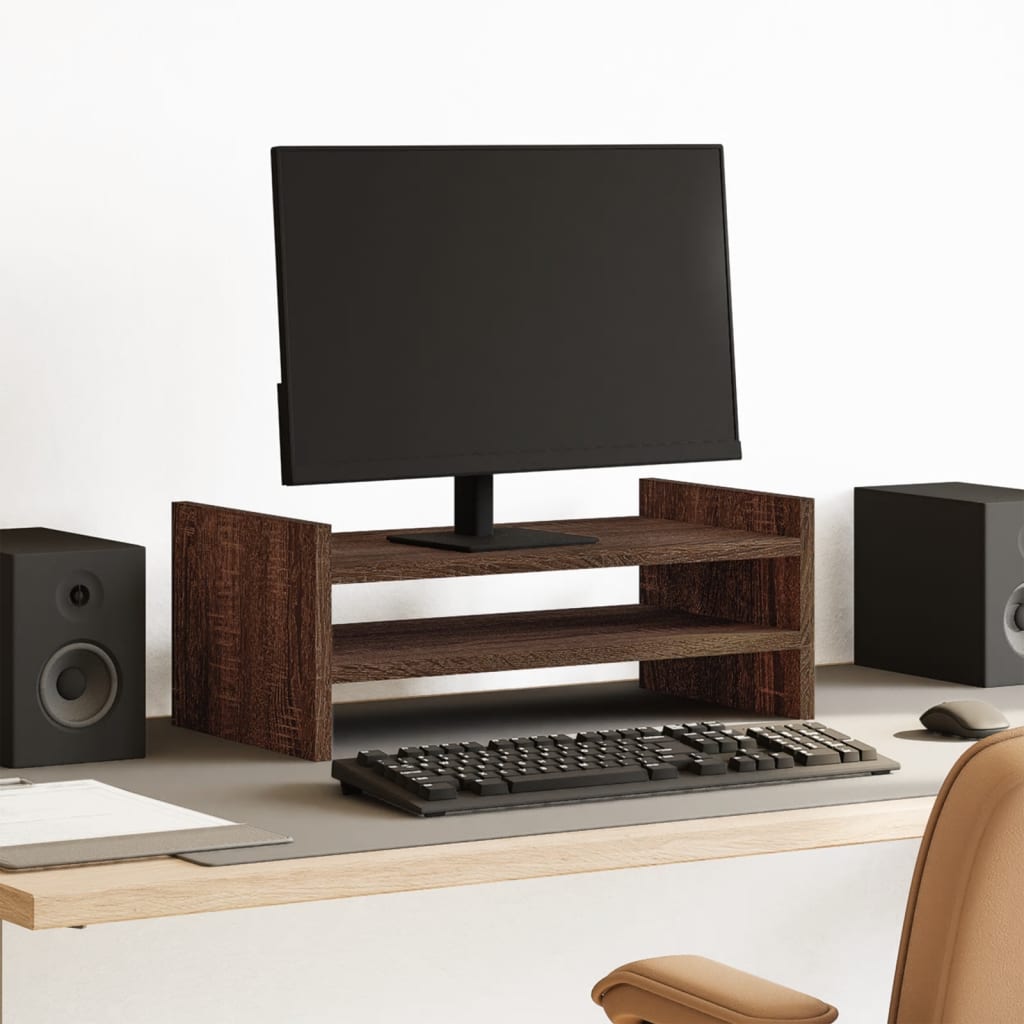 Support De Moniteur Bois D'ingénierie