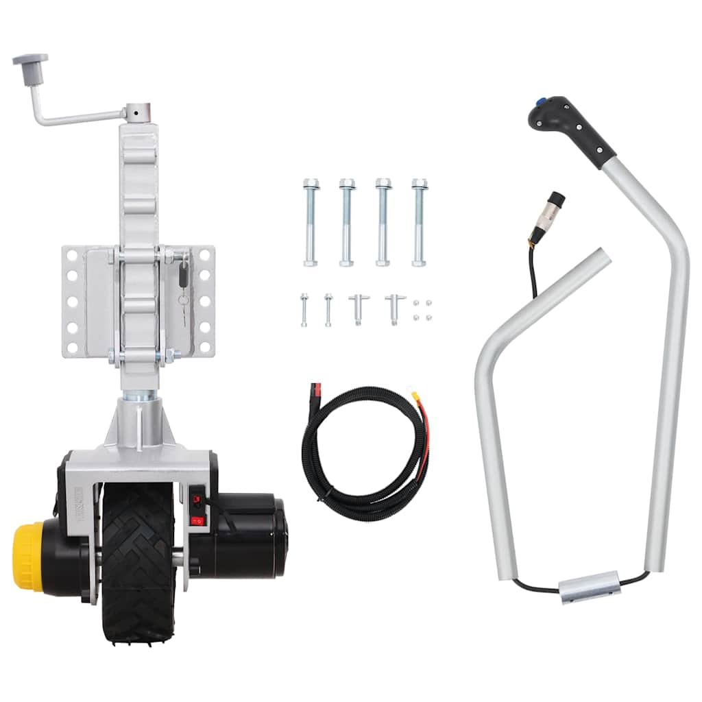Roue De Cric De Remorque 12 V 550 W En Aluminium