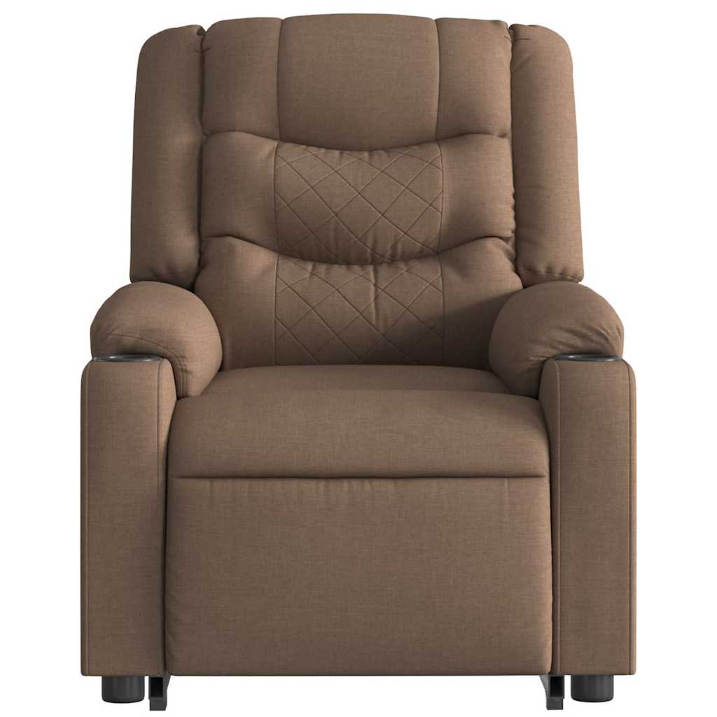Fauteuil Inclinable Tissu Marron