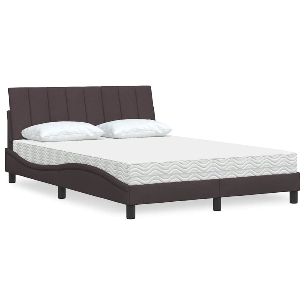 Lit Avec Matelas Hanko Tissu