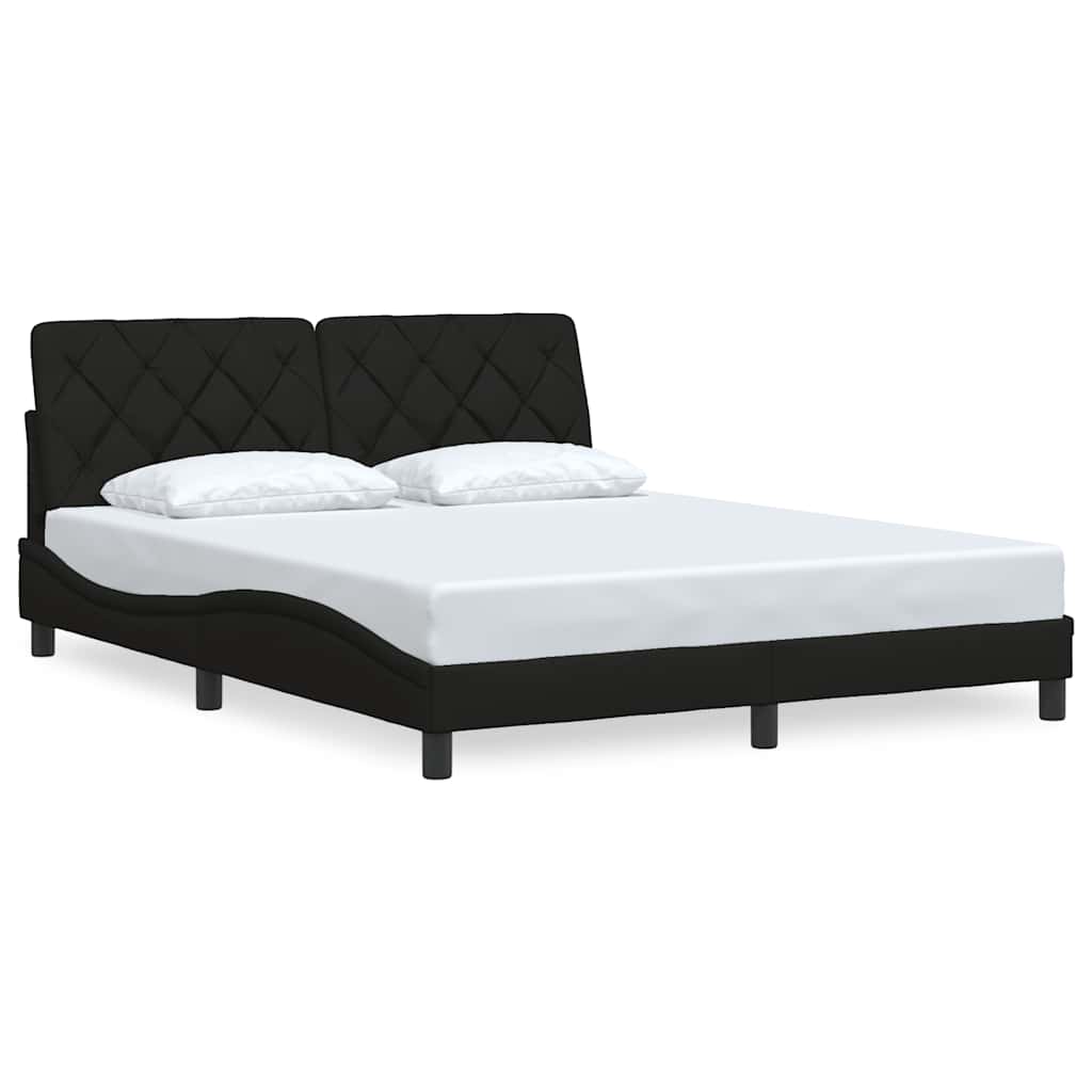 Cadre De Lit Sans Matelas Tissu