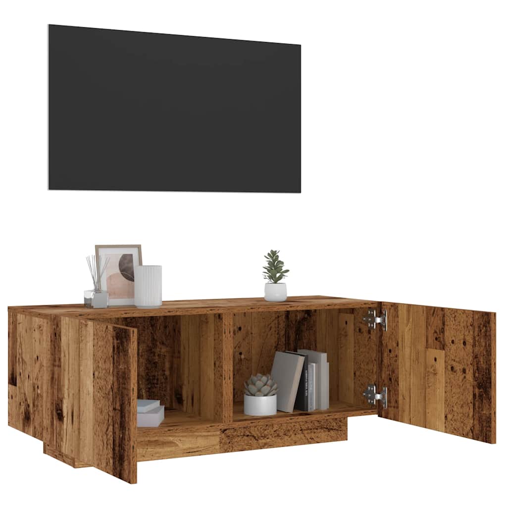 Meuble Tv 100 X 35 X 40 Cm Bois D'ingénierie