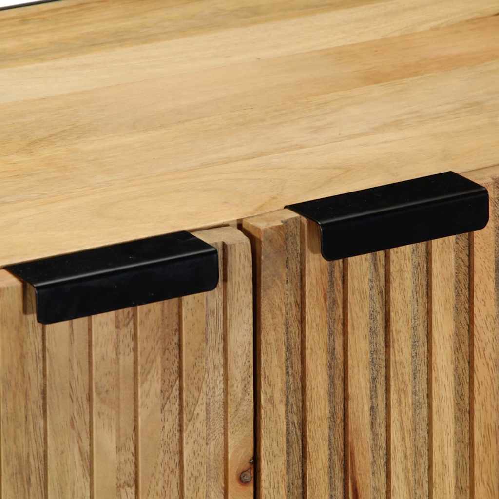 Buffet 60X33X75 Cm Bois Massif De Manguier Marron