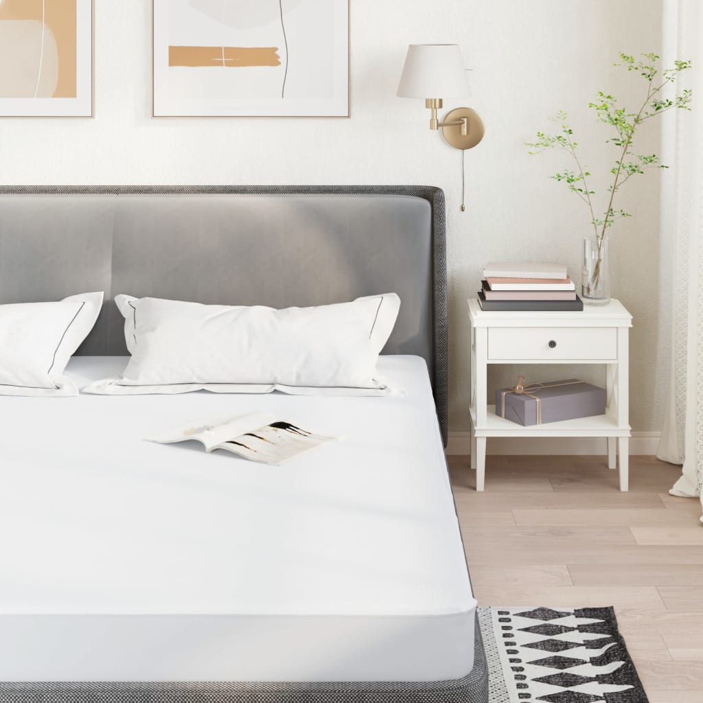 Protège-Matelas Blanc Imperméable