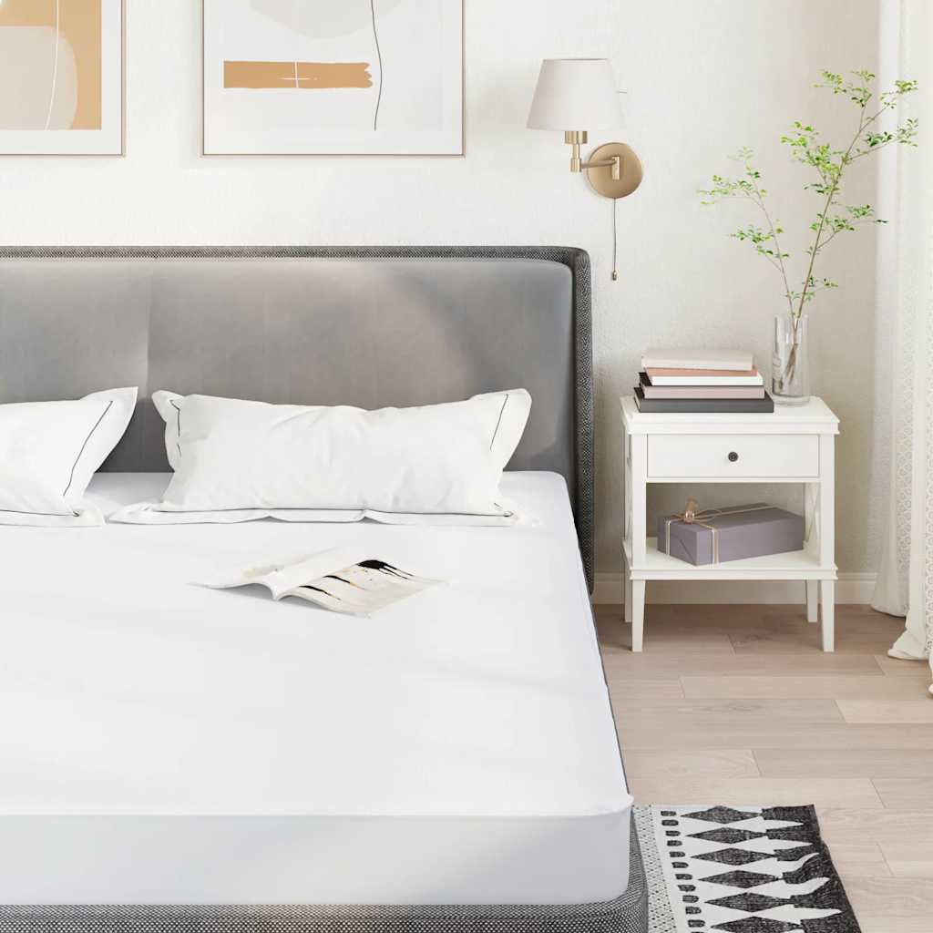 Protège-Matelas Blanc Imperméable