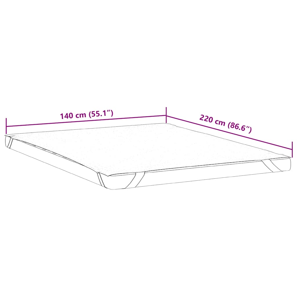 Protège-Matelas Blanc Imperméable