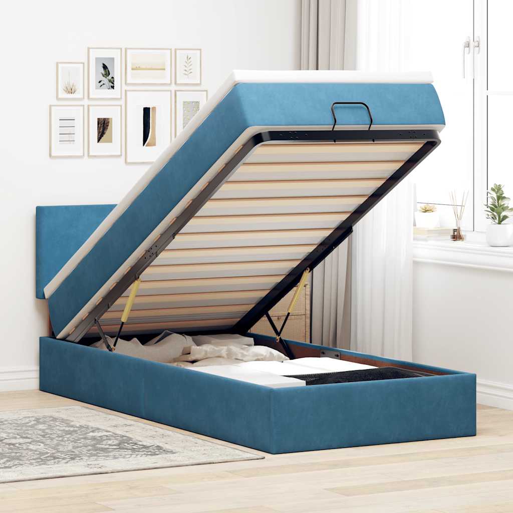 Lit Ottoman Avec Matelas Velours