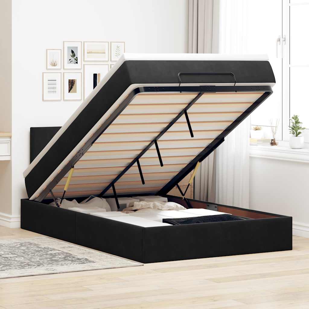 Lit Ottoman Avec Matelas Velours
