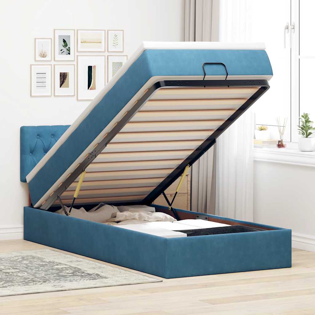 Lit Ottoman Avec Matelas Velours