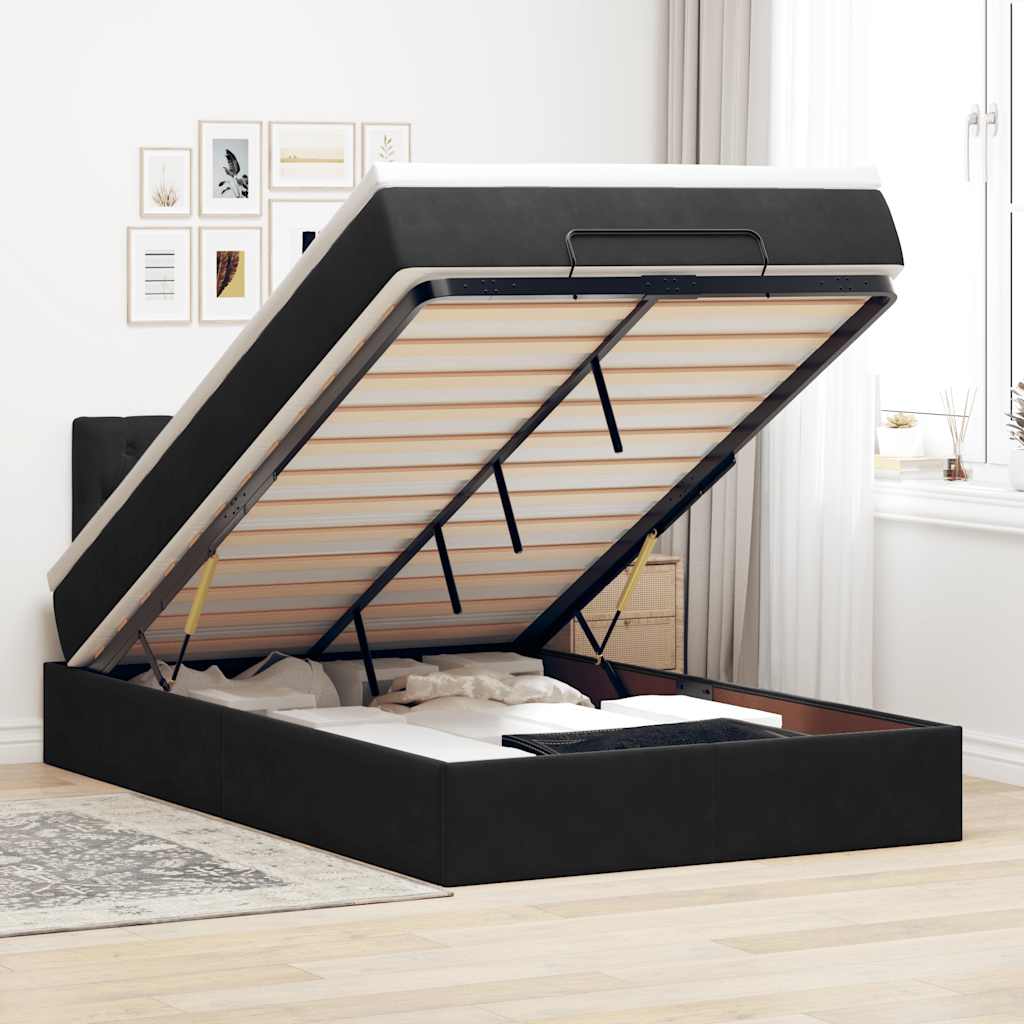 Lit Ottoman Avec Matelas Velours
