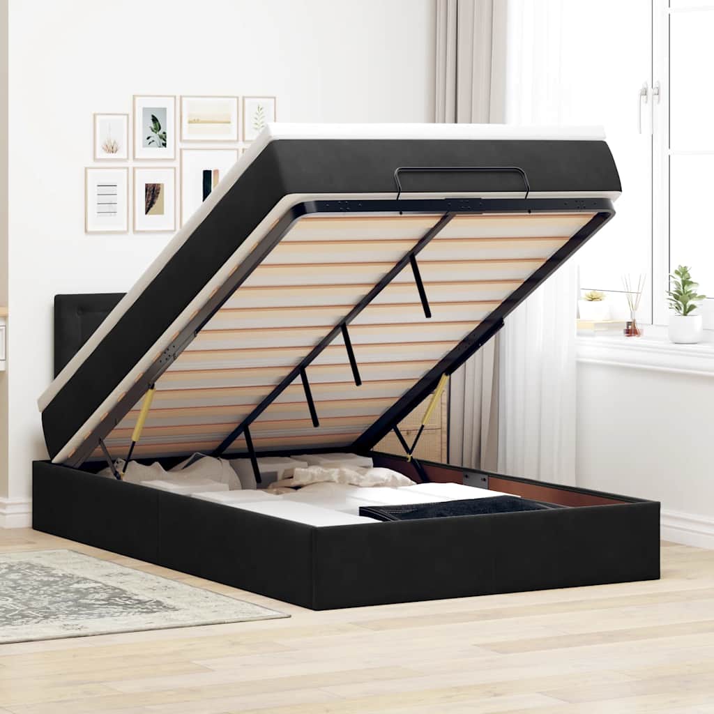 Lit Ottoman Avec Matelas Velours