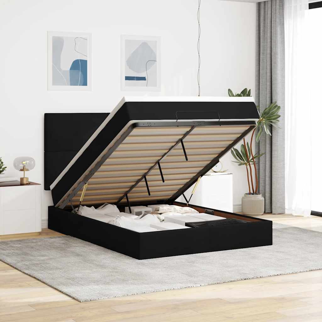 Lit Ottoman Avec Matelas Velours