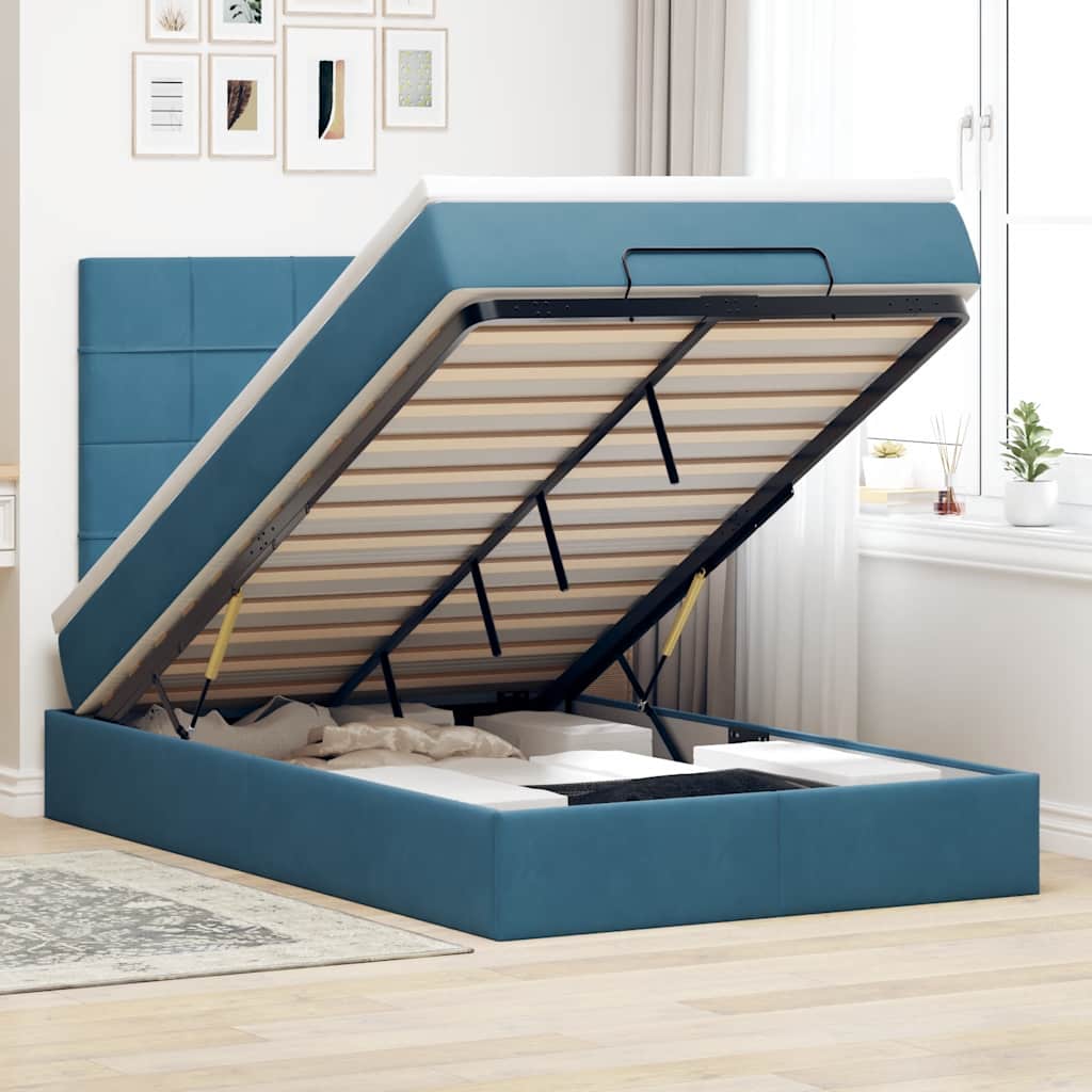 Lit Ottoman Avec Matelas Velours