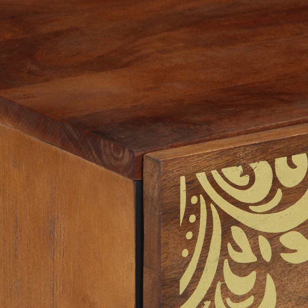 Cabinet De Chevet 2 Pièces 40 X 33 X 46 Cm