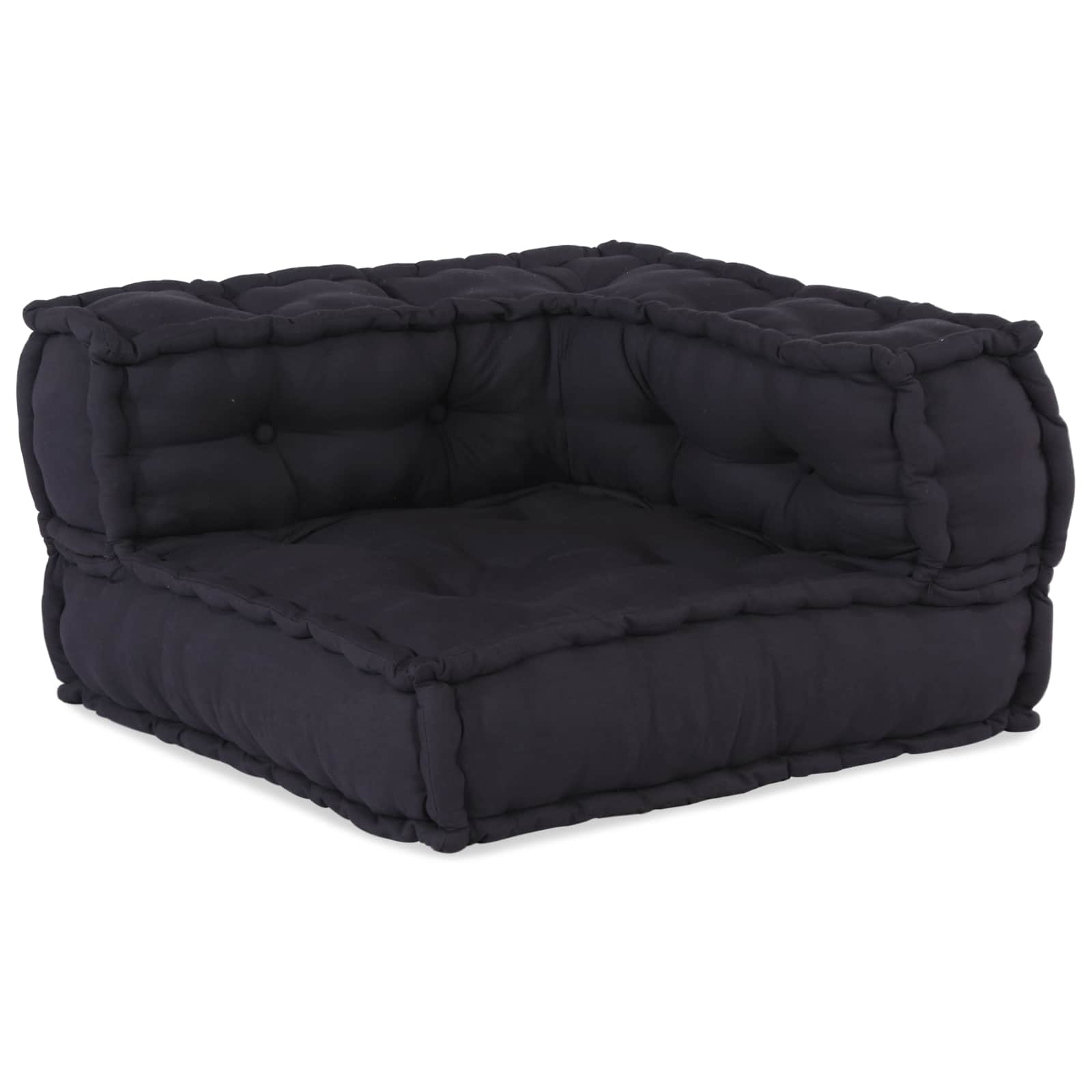 Unité De Canapé Modulaire Tissu 210 X 140 X 56 Cm